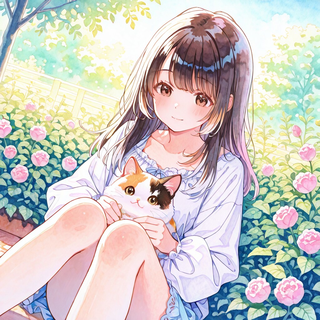 花咲く春の公園（26）BONSAI | の人気AIイラスト・グラビア