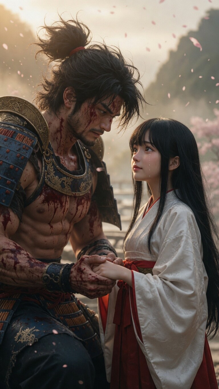 スサノオとクシナダヒメ：激闘の後朝