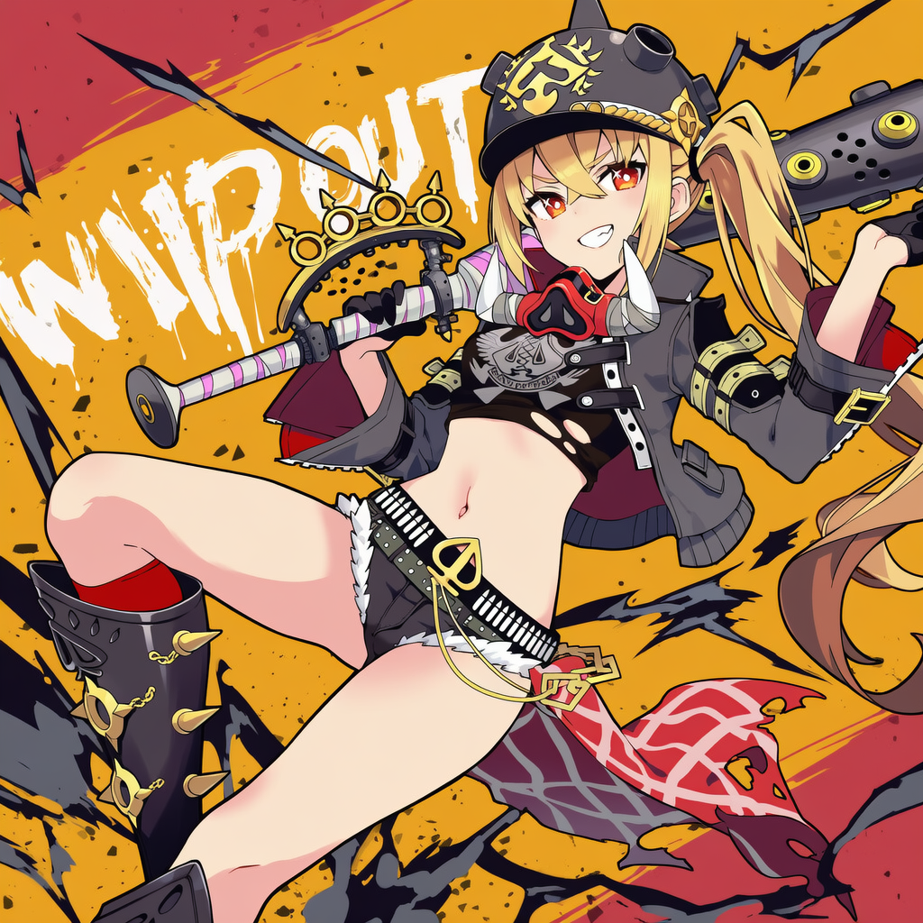 ルーシーちゃんwipe out!