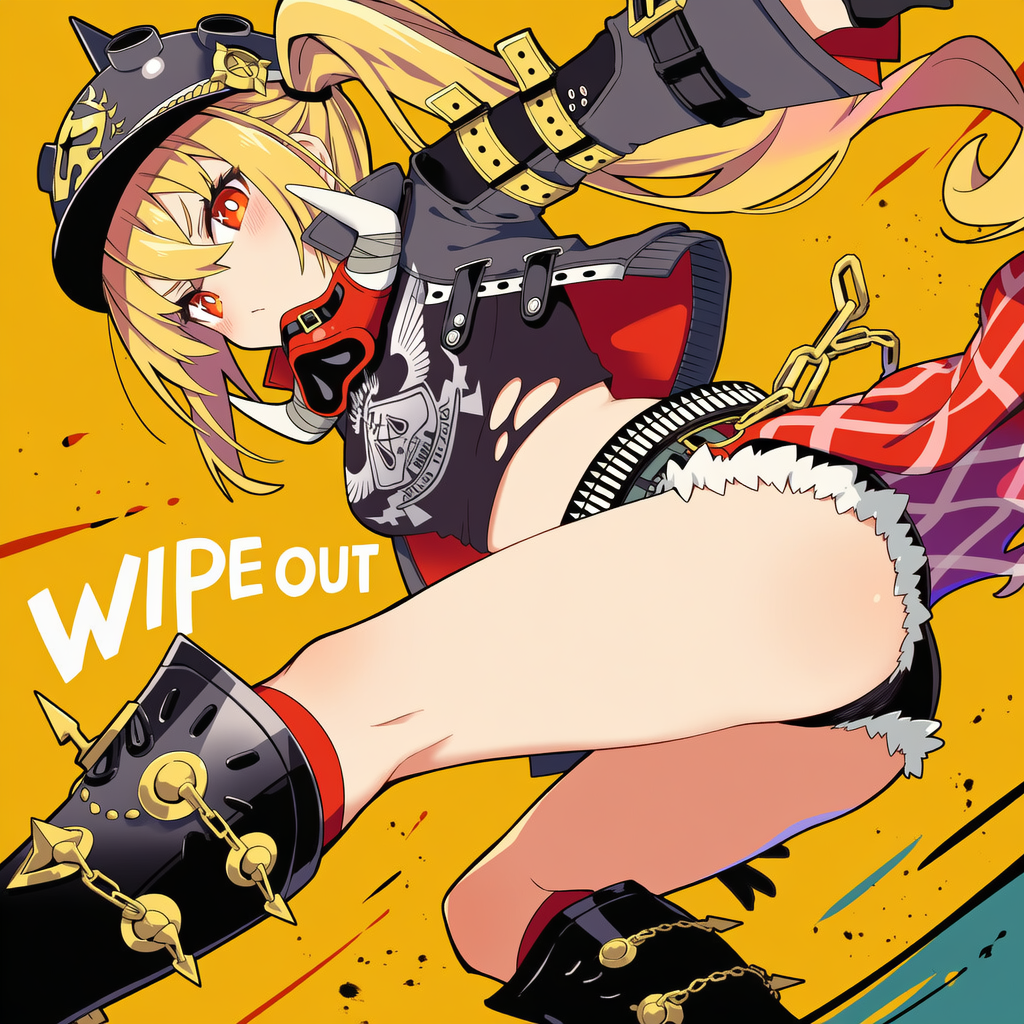 ルーシーちゃんwipe out!