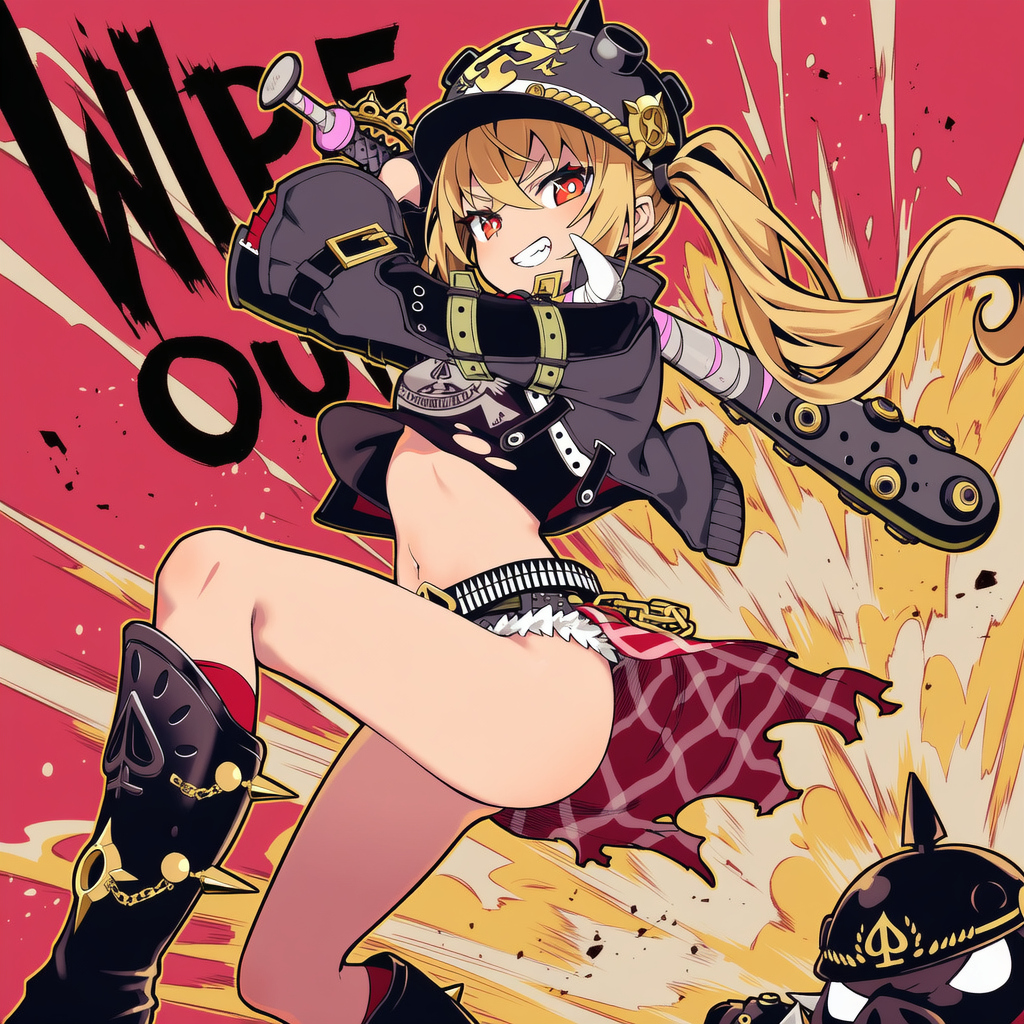 ルーシーちゃんwipe out!