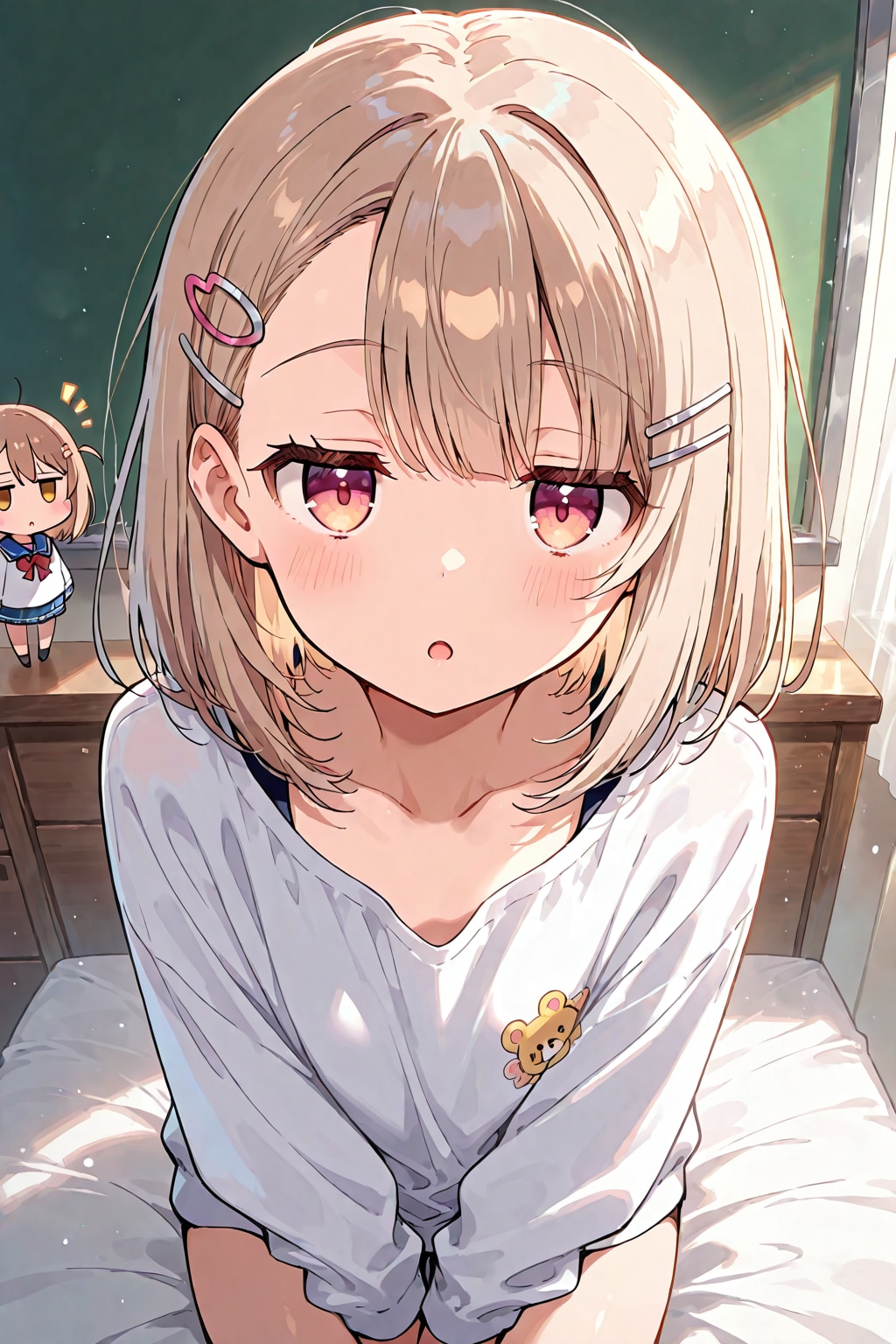 後ろがちっちゃくなった
