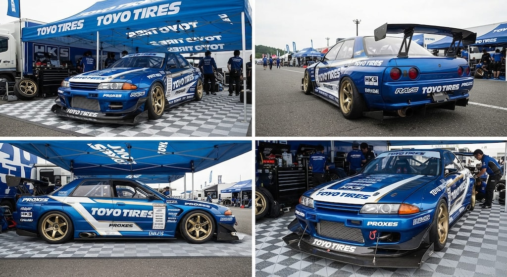 トーヨータイヤR32GT-Rセダン