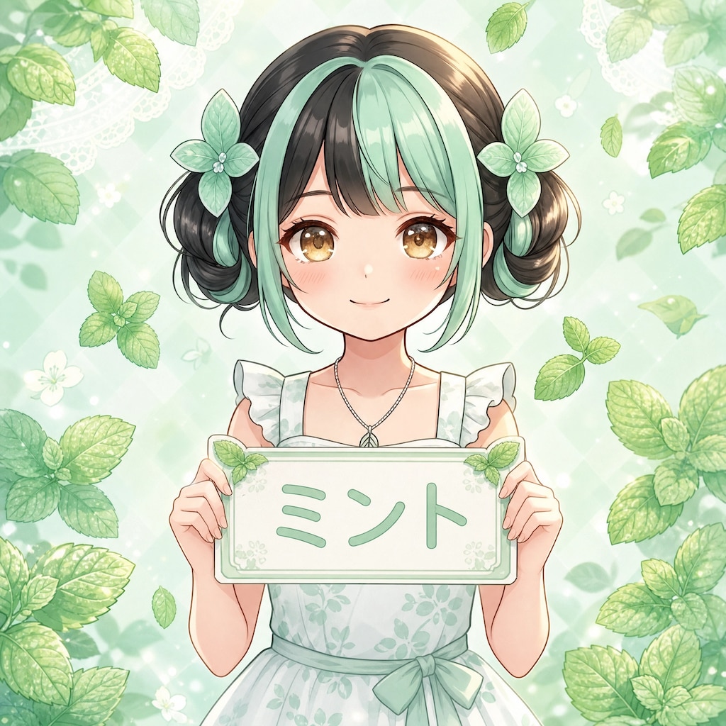 サムネ用　ミント🌱