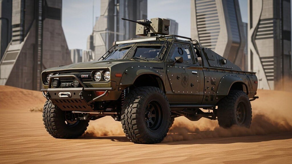 ダットサントラック軍用車