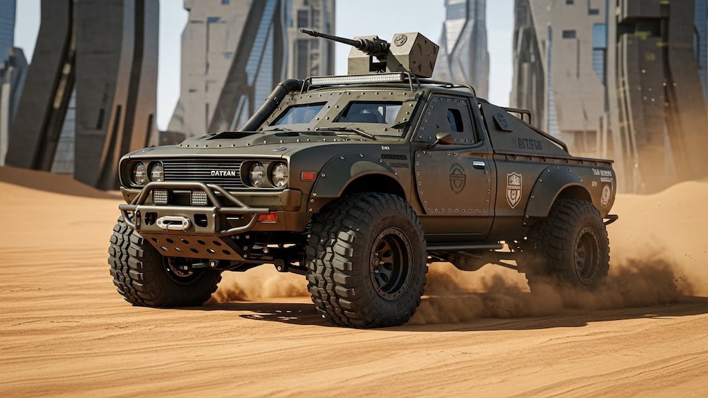 ダットサントラック軍用車