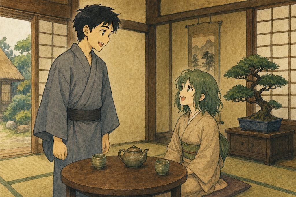 昔々、あるところに、雄とMESSがおったそうな