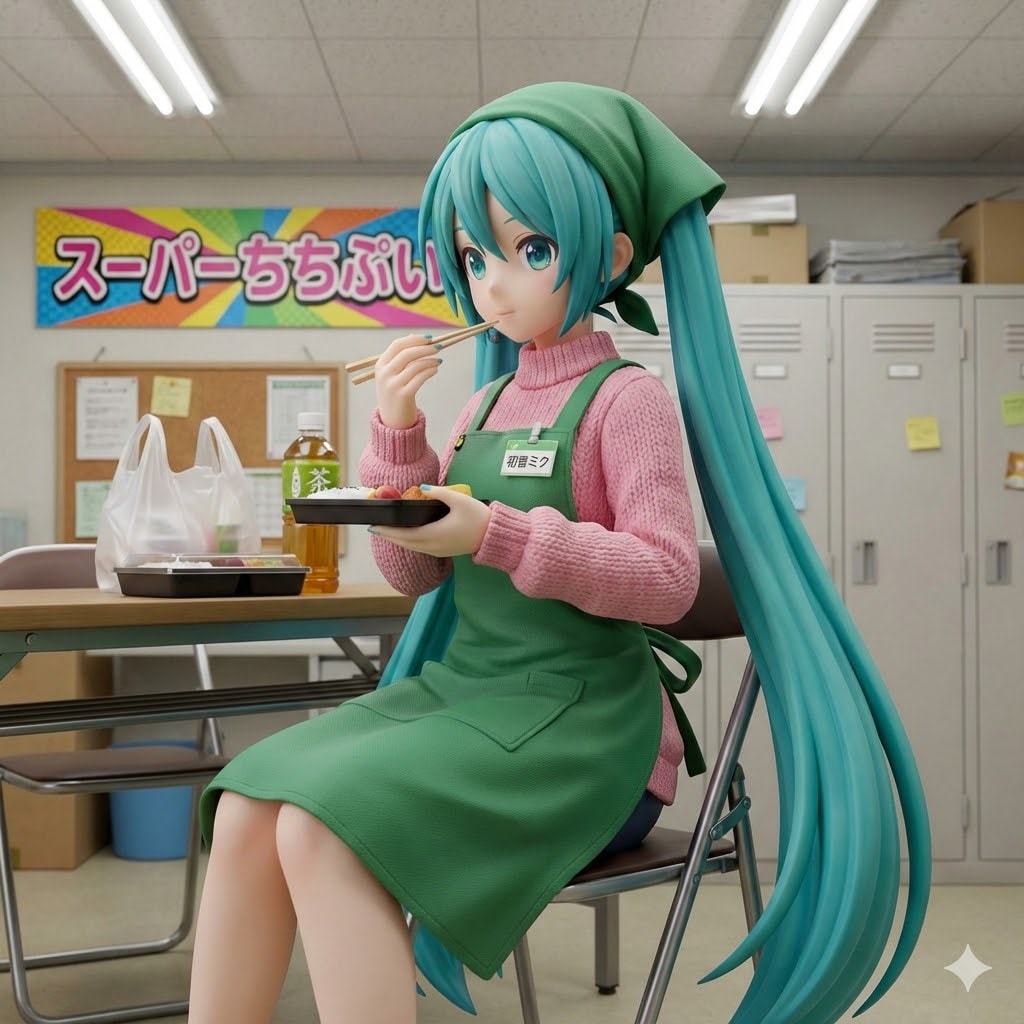 ミクさんのフィギュア