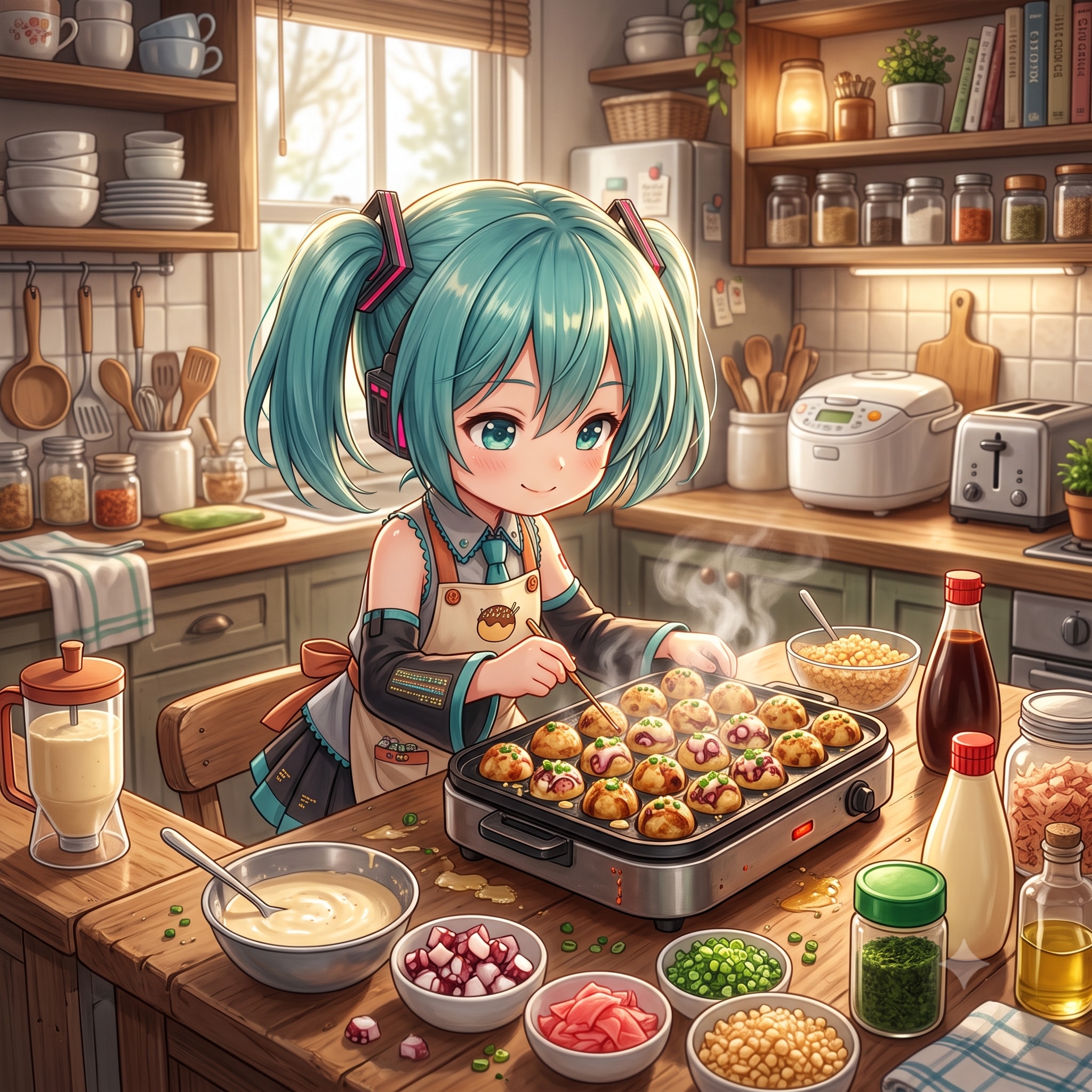 ミクちゃん特製たこ焼き