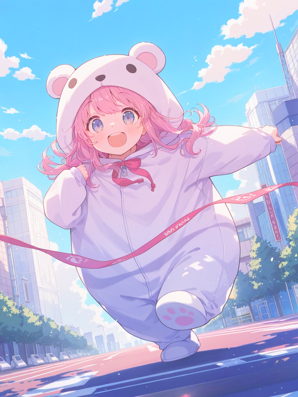 きぐるみランナー一等賞