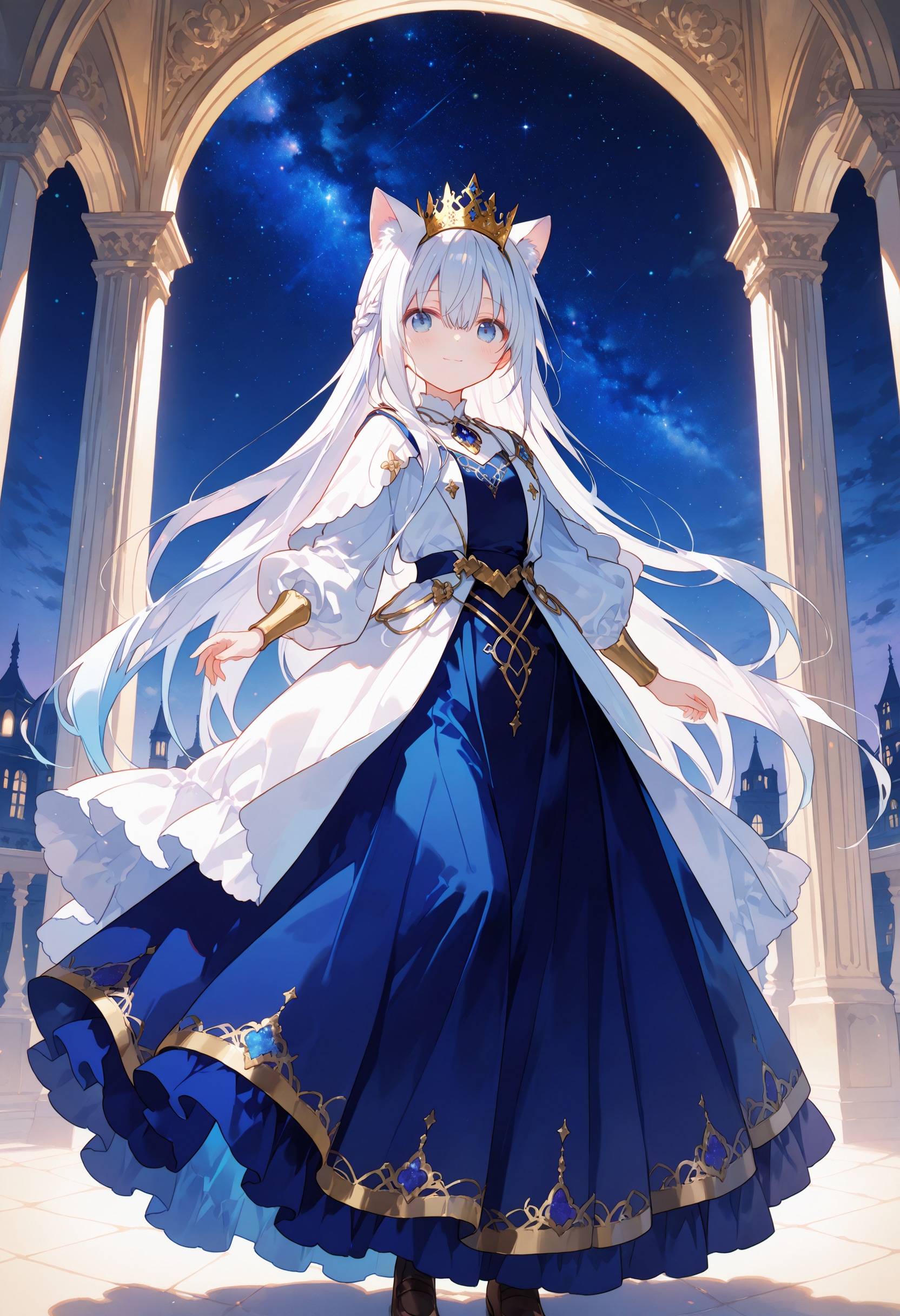 深淵を渡る真蒼のミルフェリス | の人気AIイラスト・グラビア