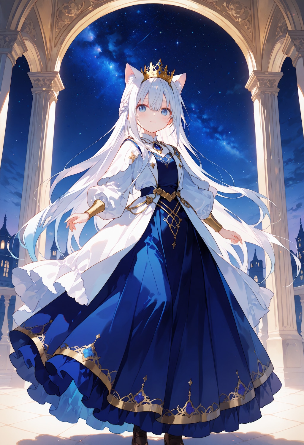 深淵を渡る真蒼のミルフェリス