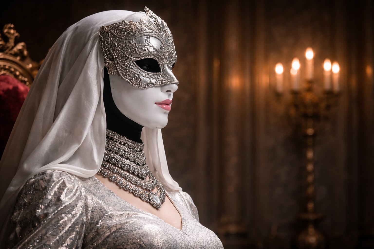 女王―誰も仮面の下の素顔を見た者はいない | の人気AIイラスト・グラビア