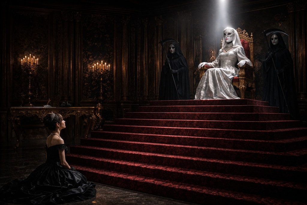 女王―誰も仮面の下の素顔を見た者はいない