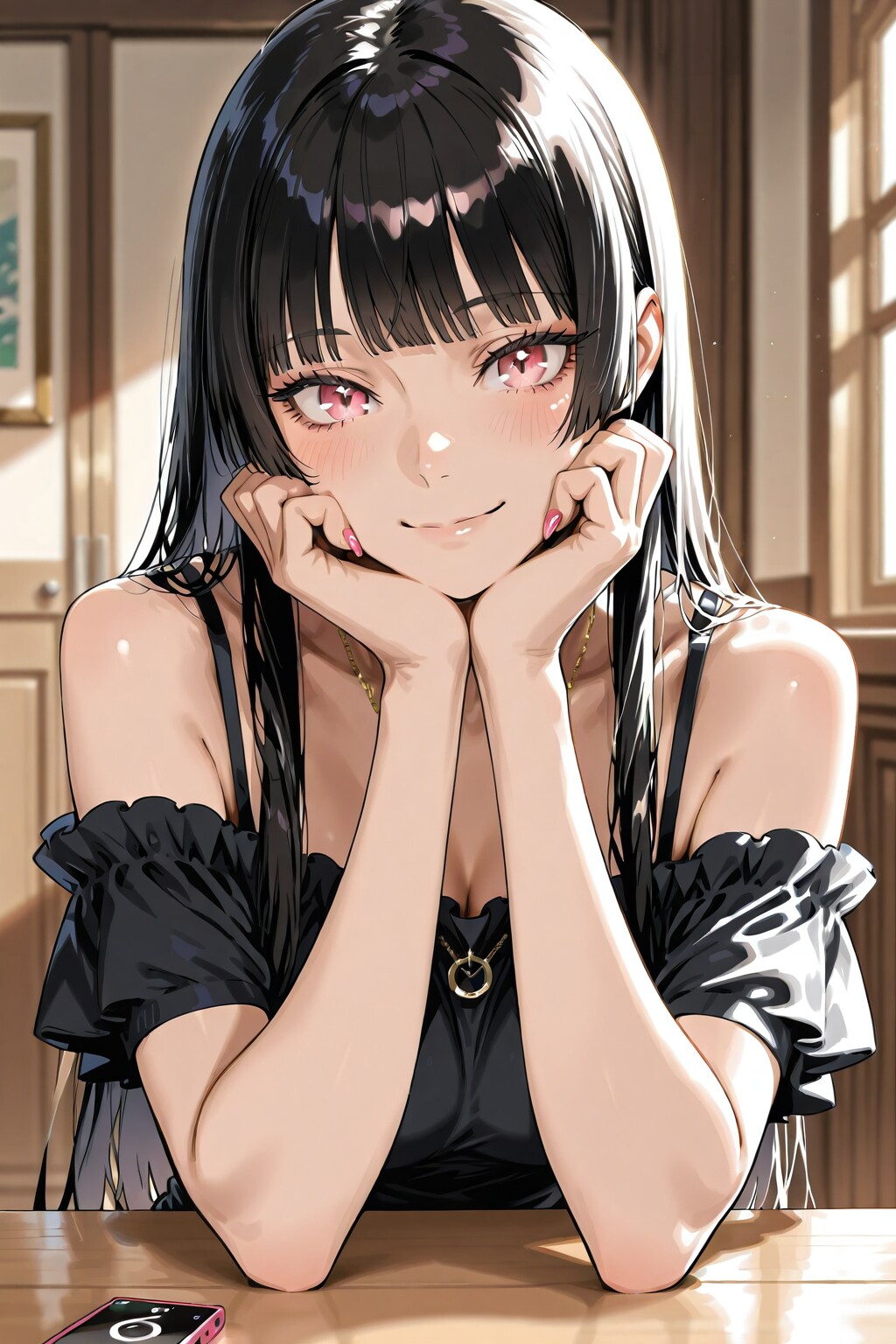 姫カットカノジョとデートなう♡