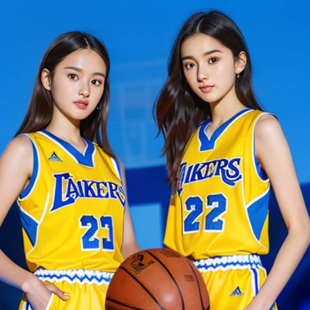 双子バスケ姉妹