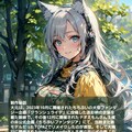 8月13日「世界オオカミの日」記念🎉🎊 カモフラウルフちゃんの設定紹介🐺 4枚目