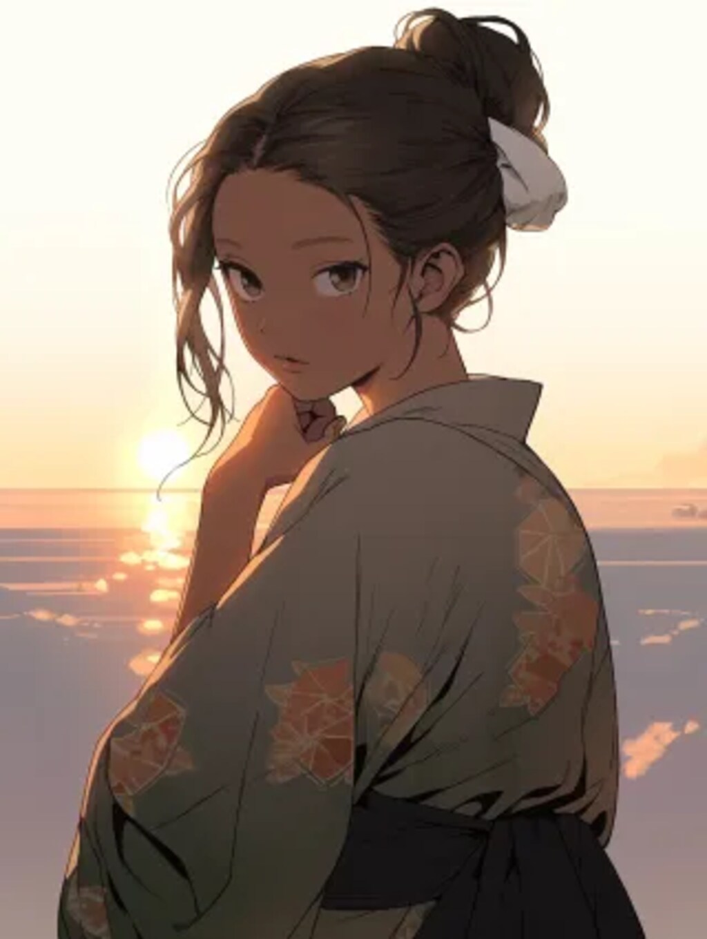 あんたが声かけるから初日の出の瞬間を見逃したじゃない