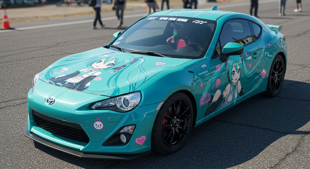 初音ミク86痛車