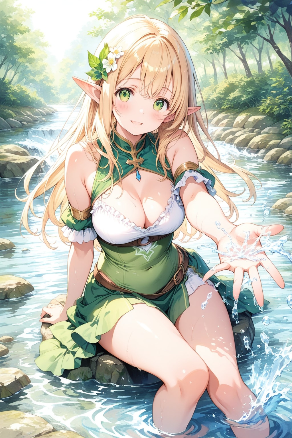 水浴び