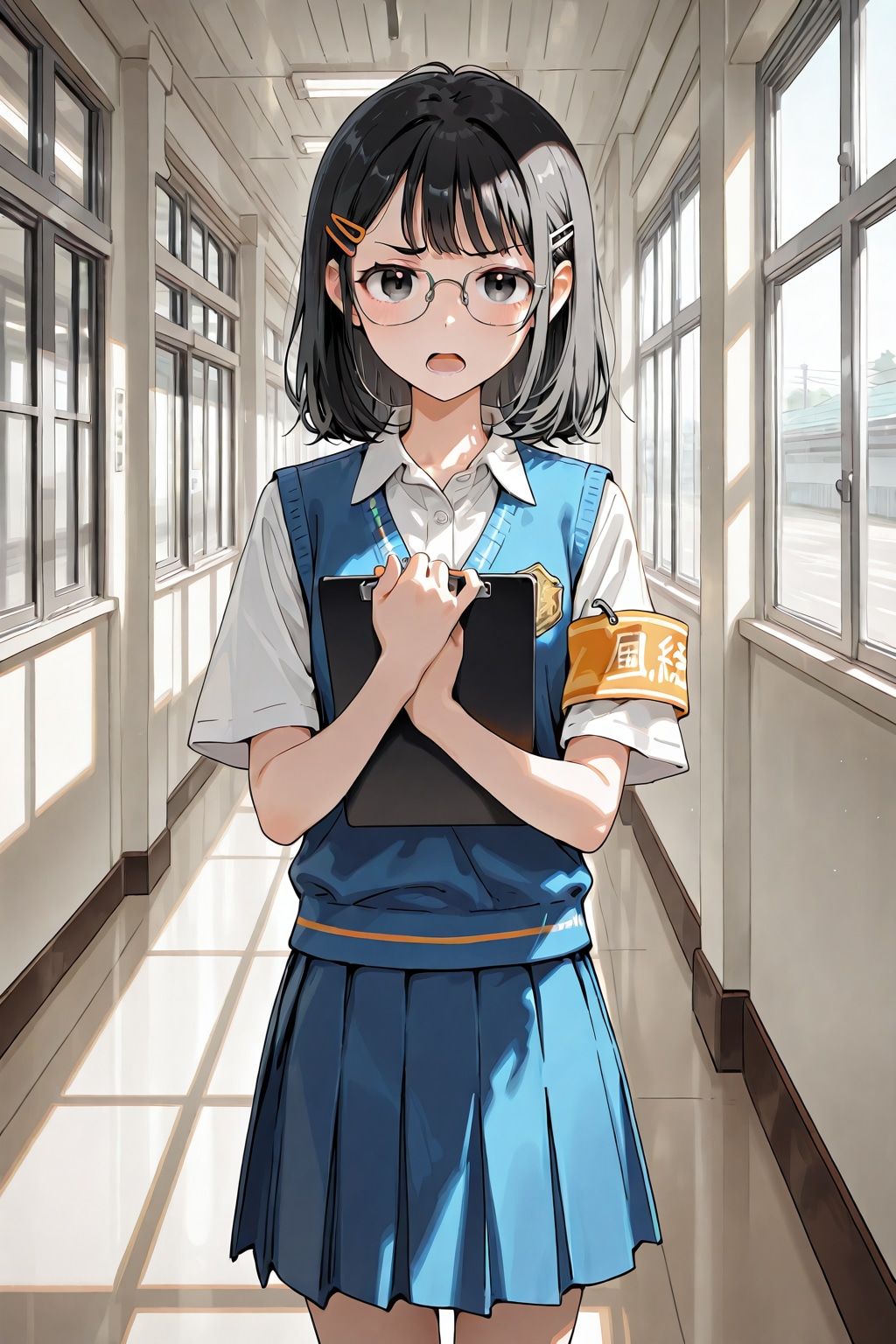 眼鏡×公立ダサ制服女子５６