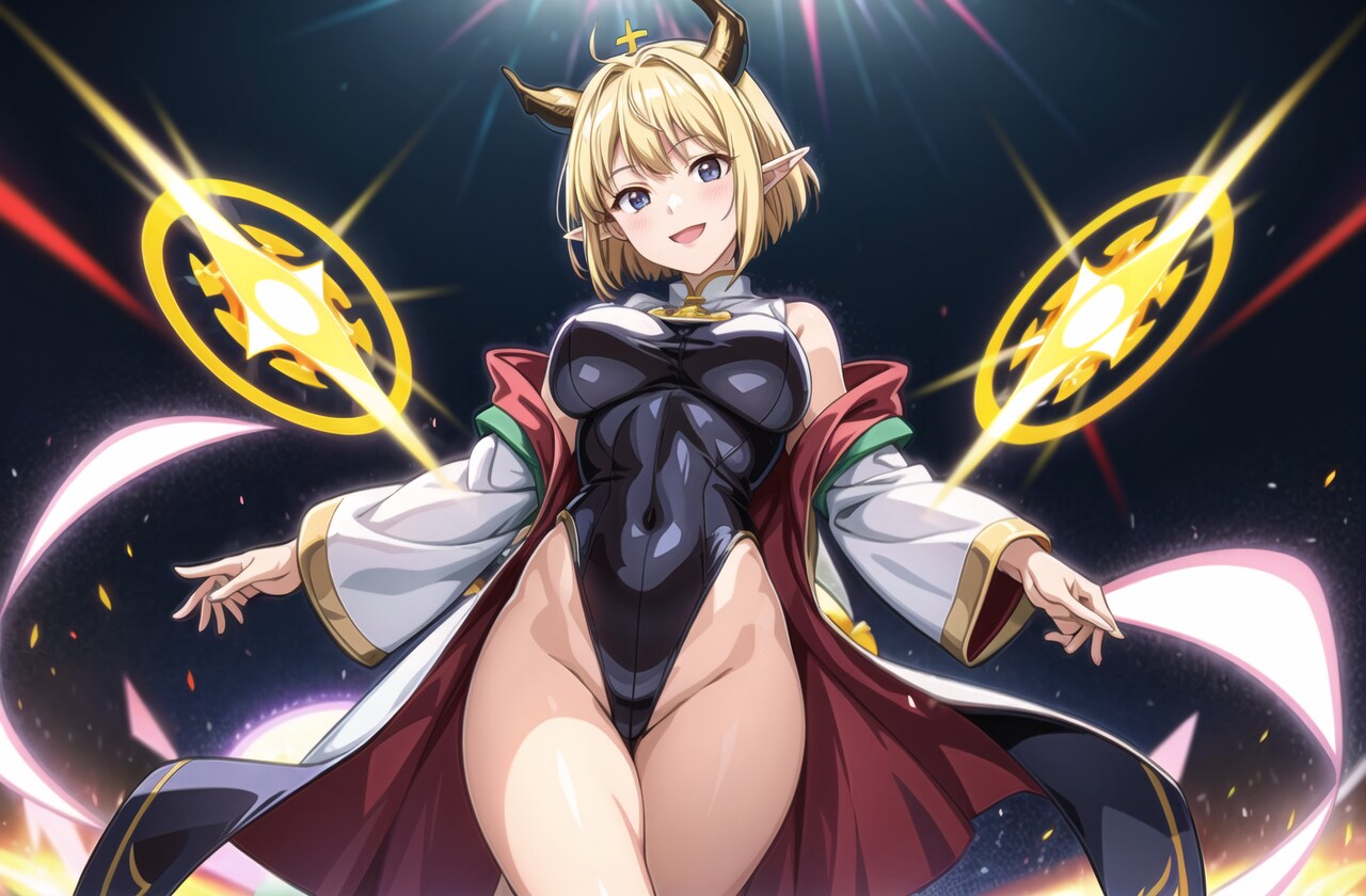 悪魔神官！なんて凄い呪文だ・・・あと凄いハイレグだ