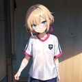 包帯巻いているボーイッシュな女の子 9枚目