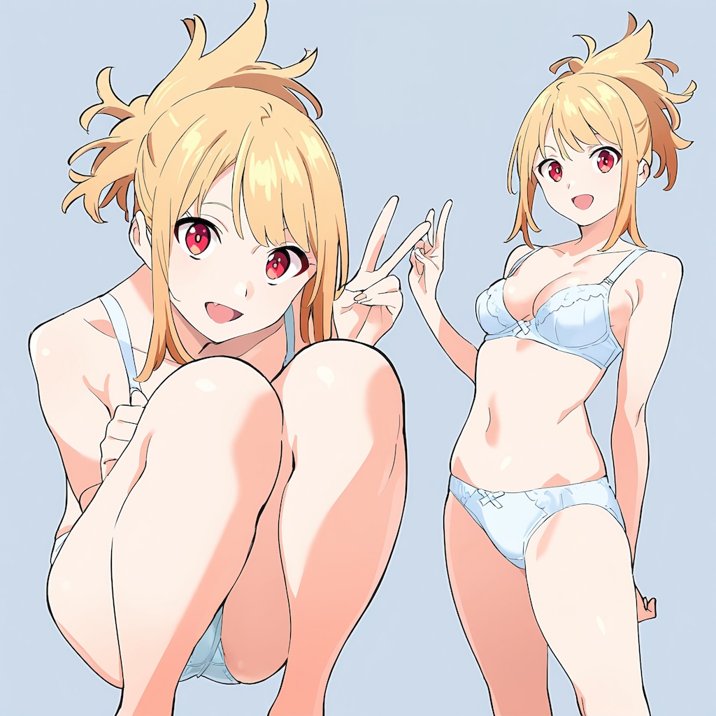 ポニテちゃん_下着