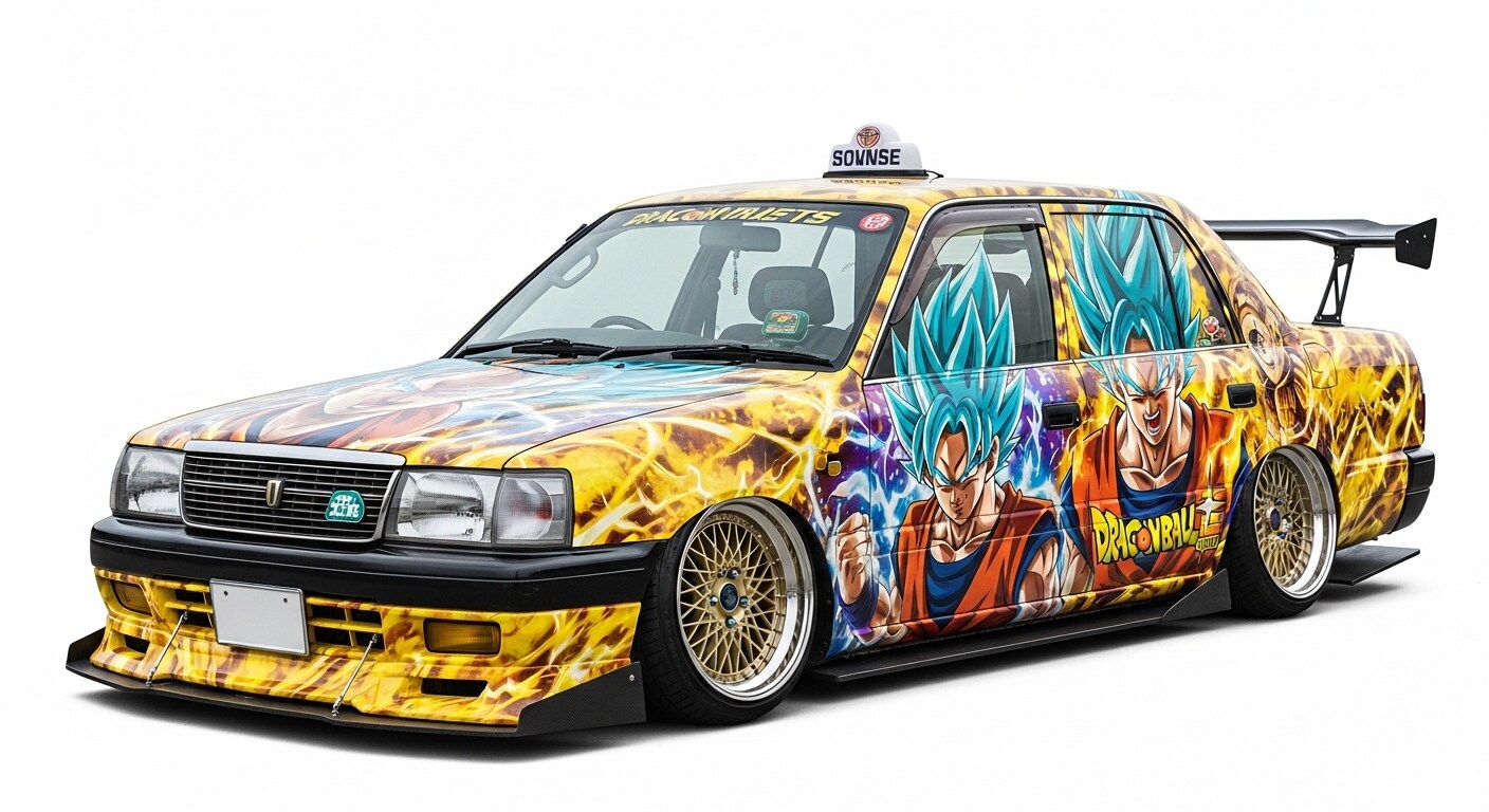 コンフォートドラゴンボール痛車 | の人気AIイラスト・グラビア
