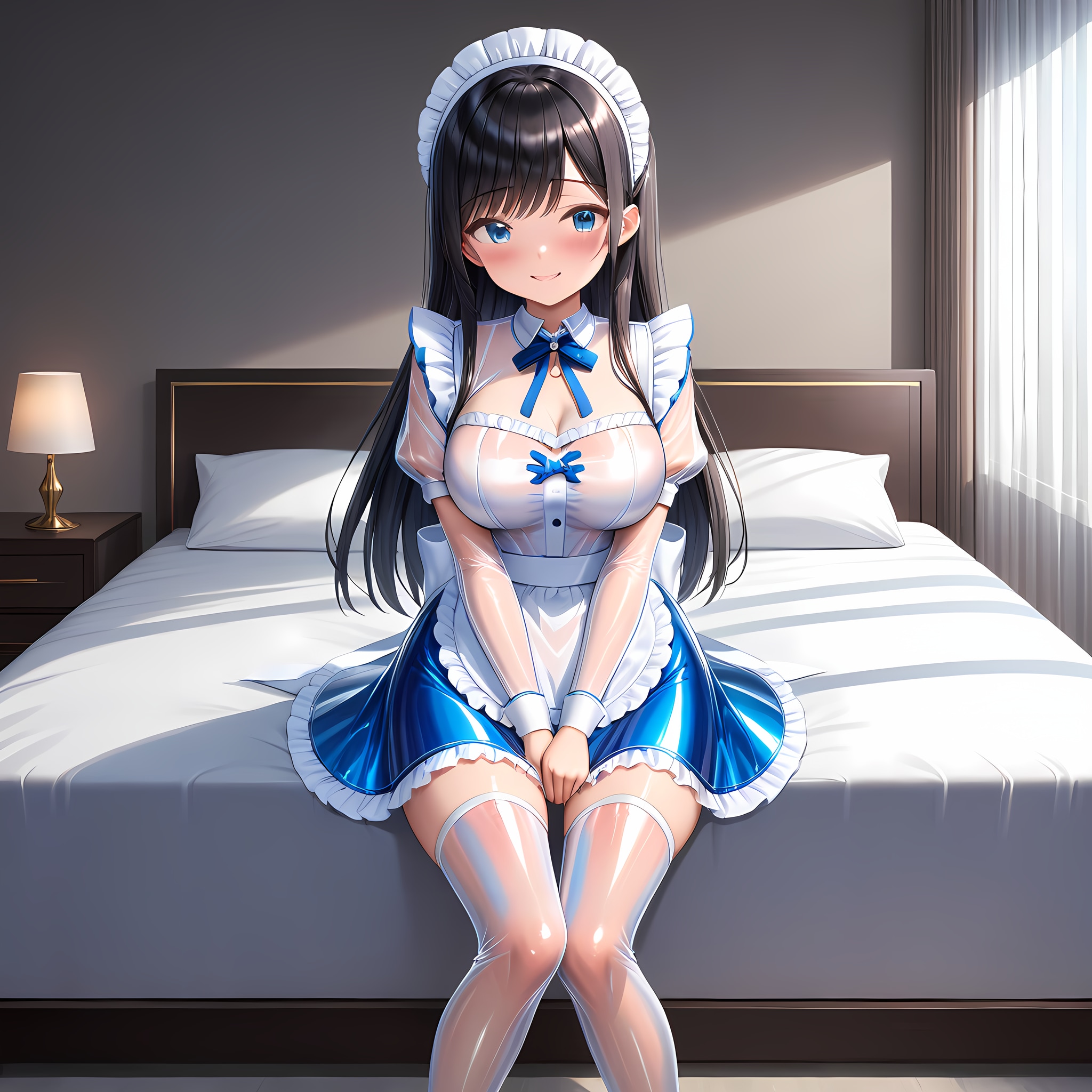 メイドの日：透けメイド
