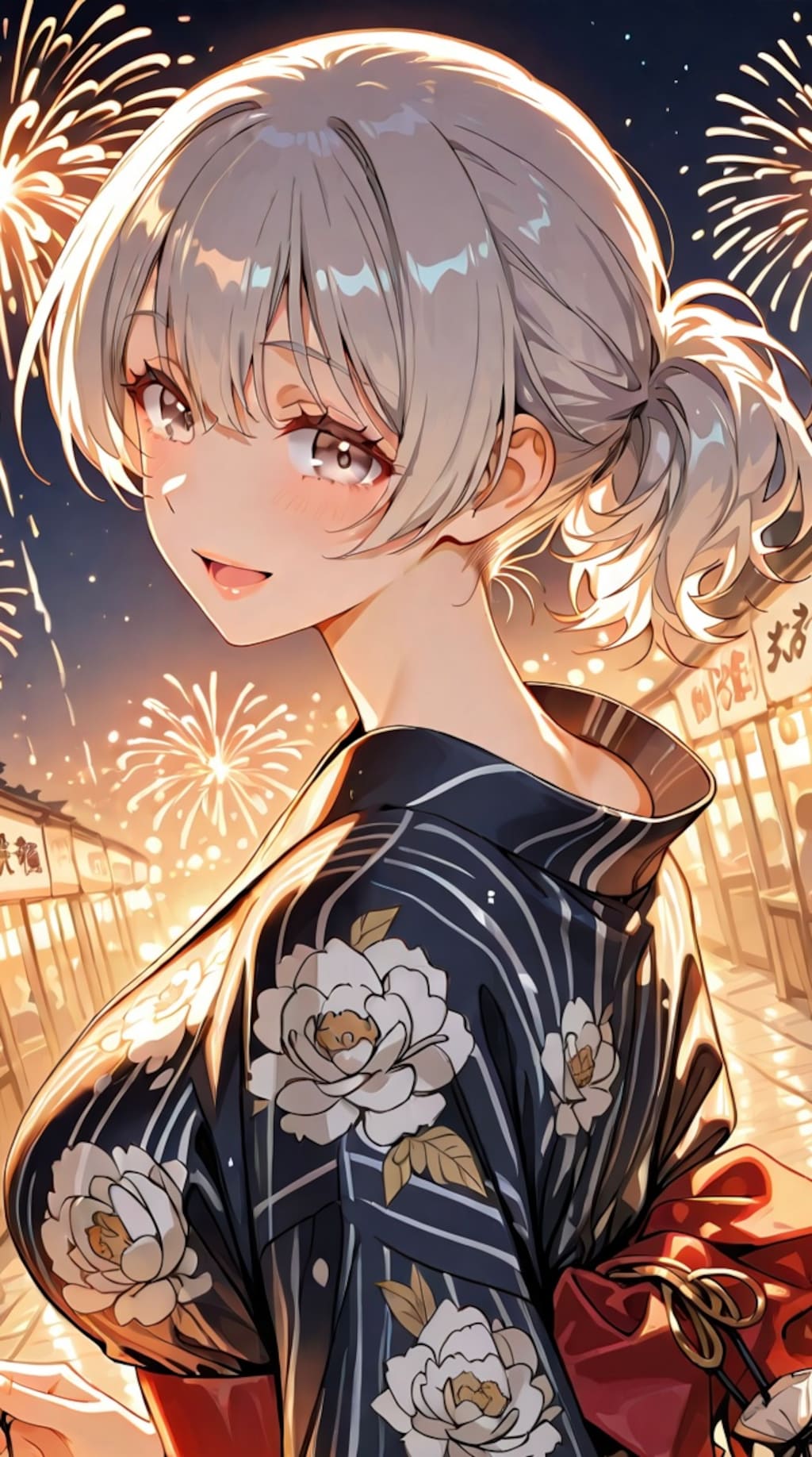 浴衣美人(*˘︶˘*).。.:*♡