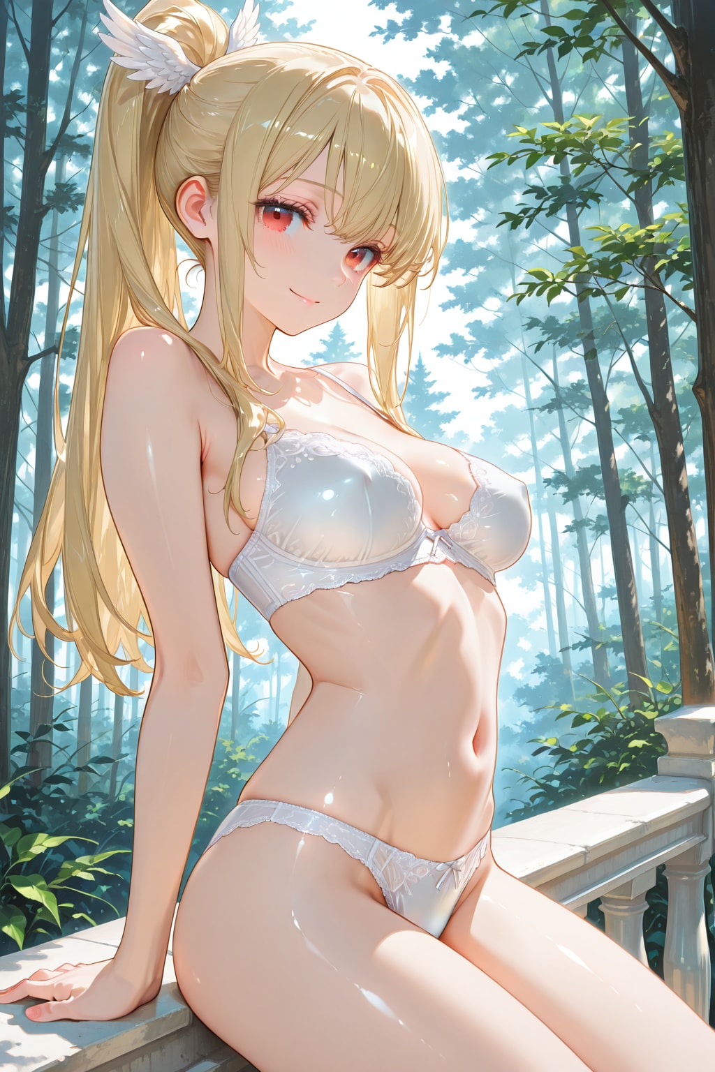radiant gentle smile
