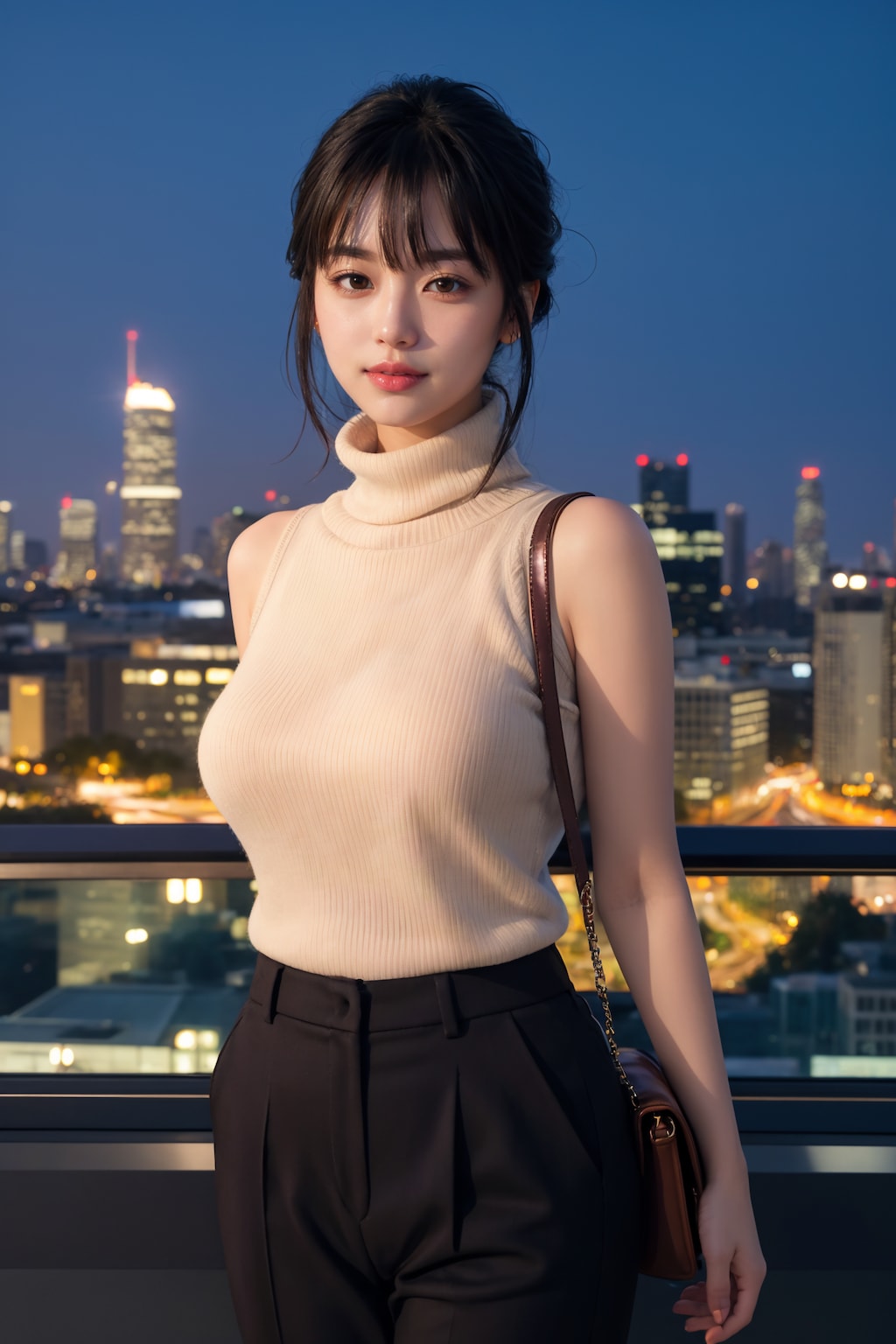 ノースリーブタートルネックニットちゃん 8/10