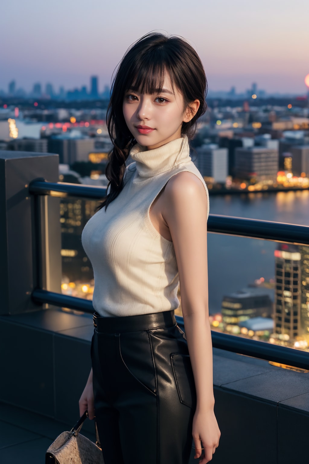 ノースリーブタートルネックニットちゃん 8/10