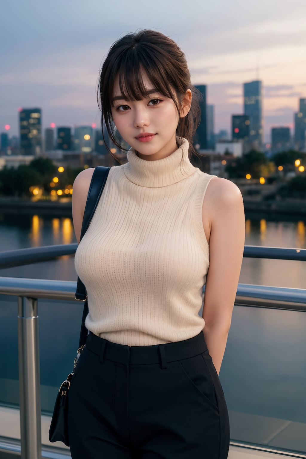 ノースリーブタートルネックニットちゃん 8/10