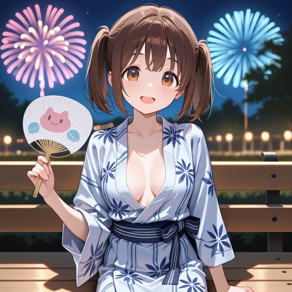 佐々木心春（浴衣）