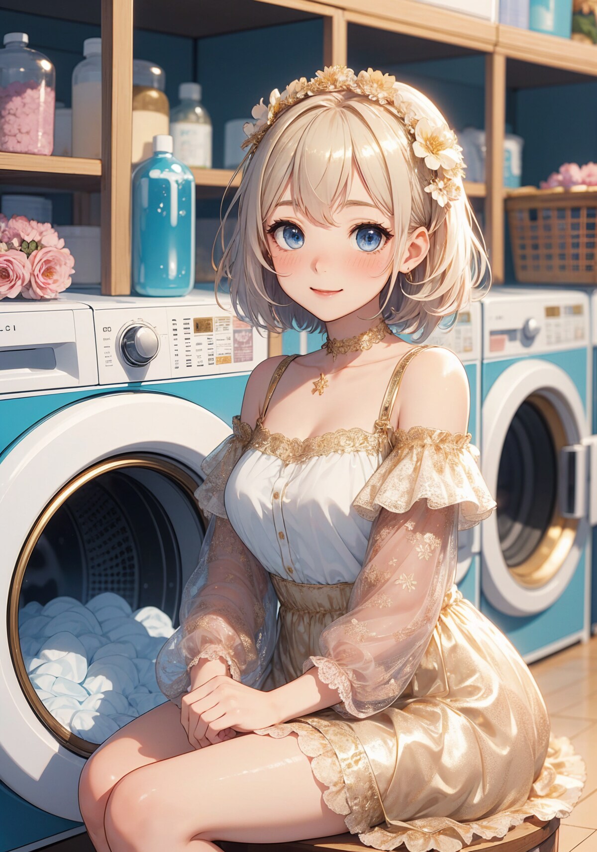 洗濯メイド
