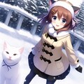 雪でも寒くないよ！その２ 2枚目
