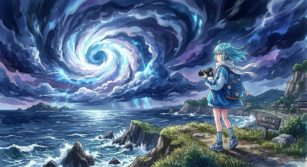 台風のたまご
