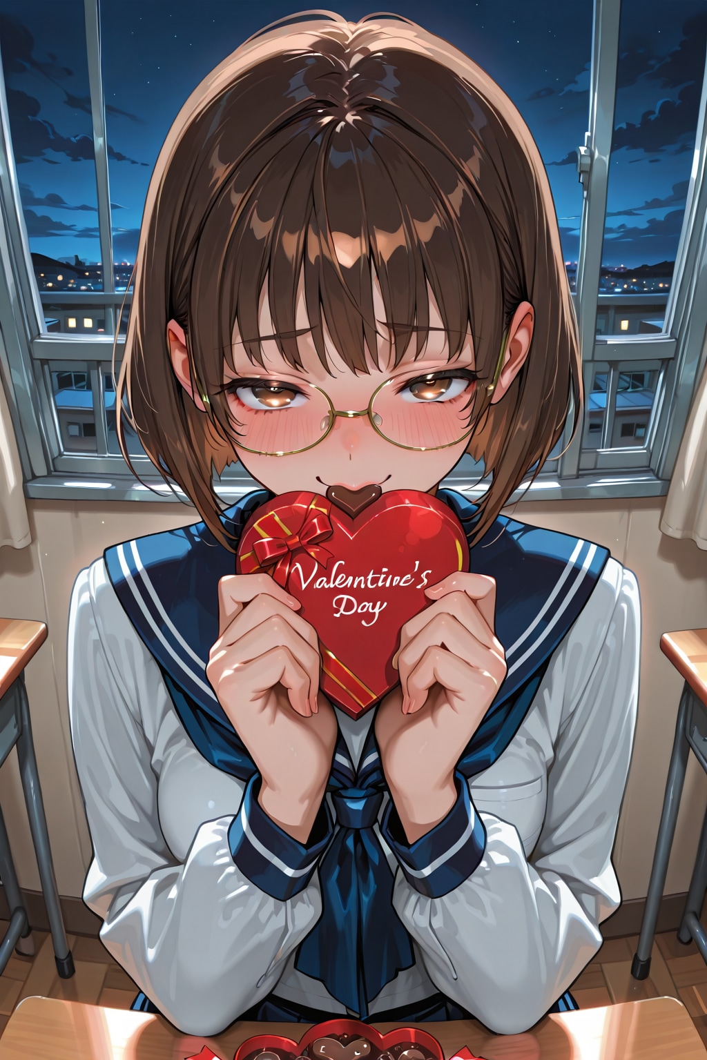 20260214バレンタインチョコを | の人気AIイラスト・グラビア