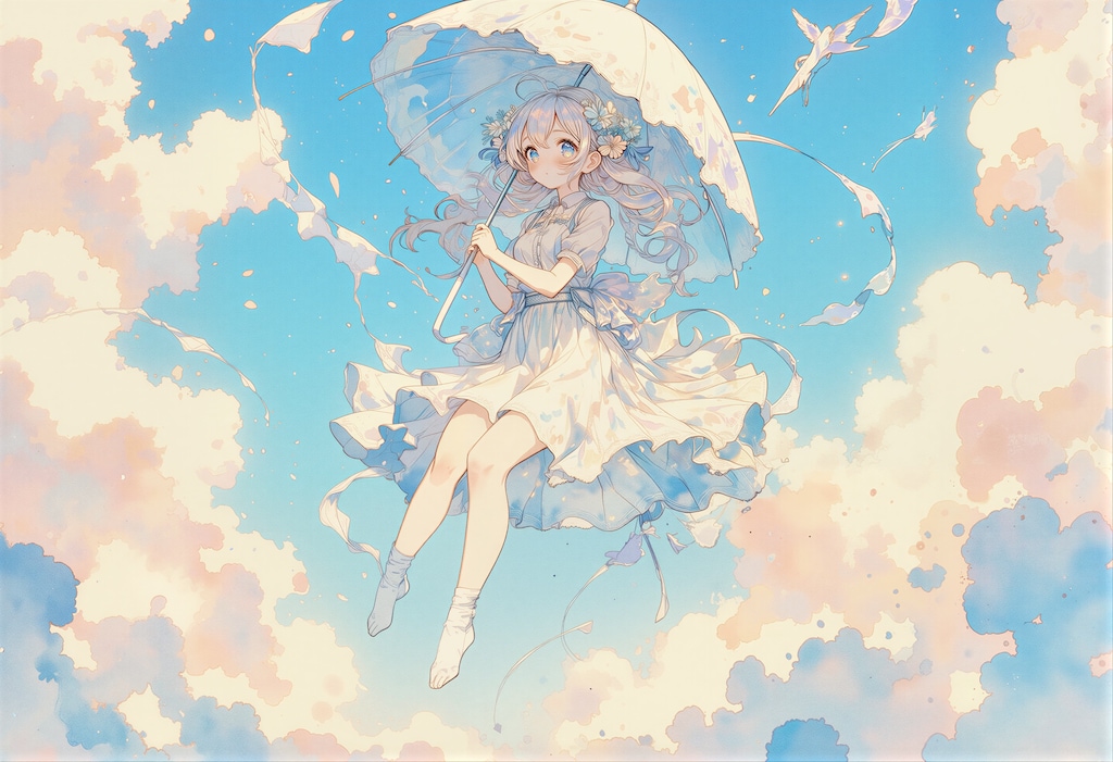 風のパラソル