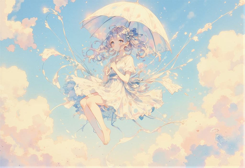 風のパラソル