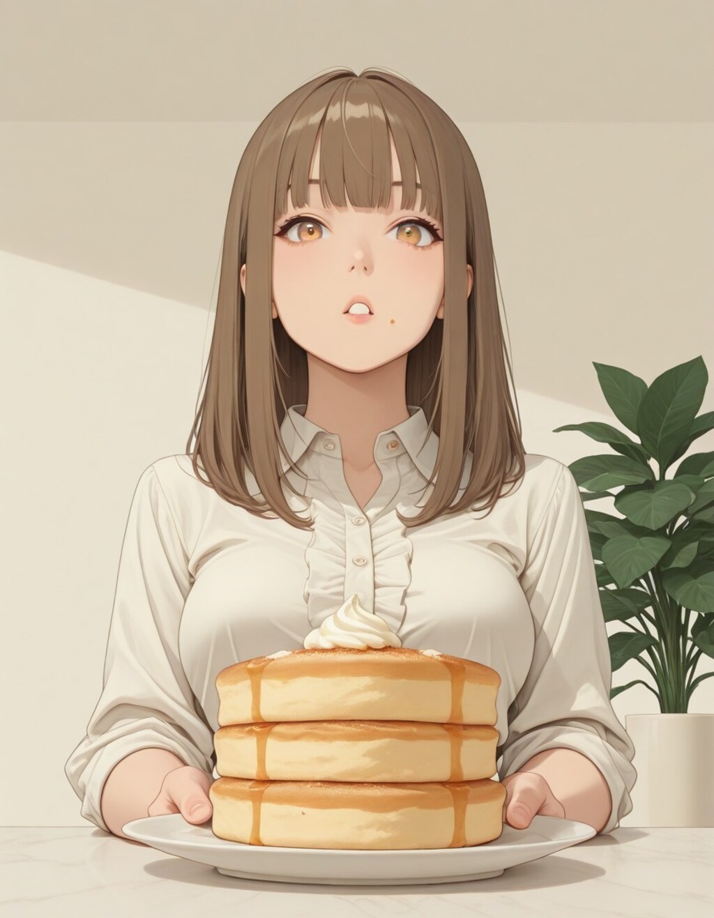 パンケーキ食べたい