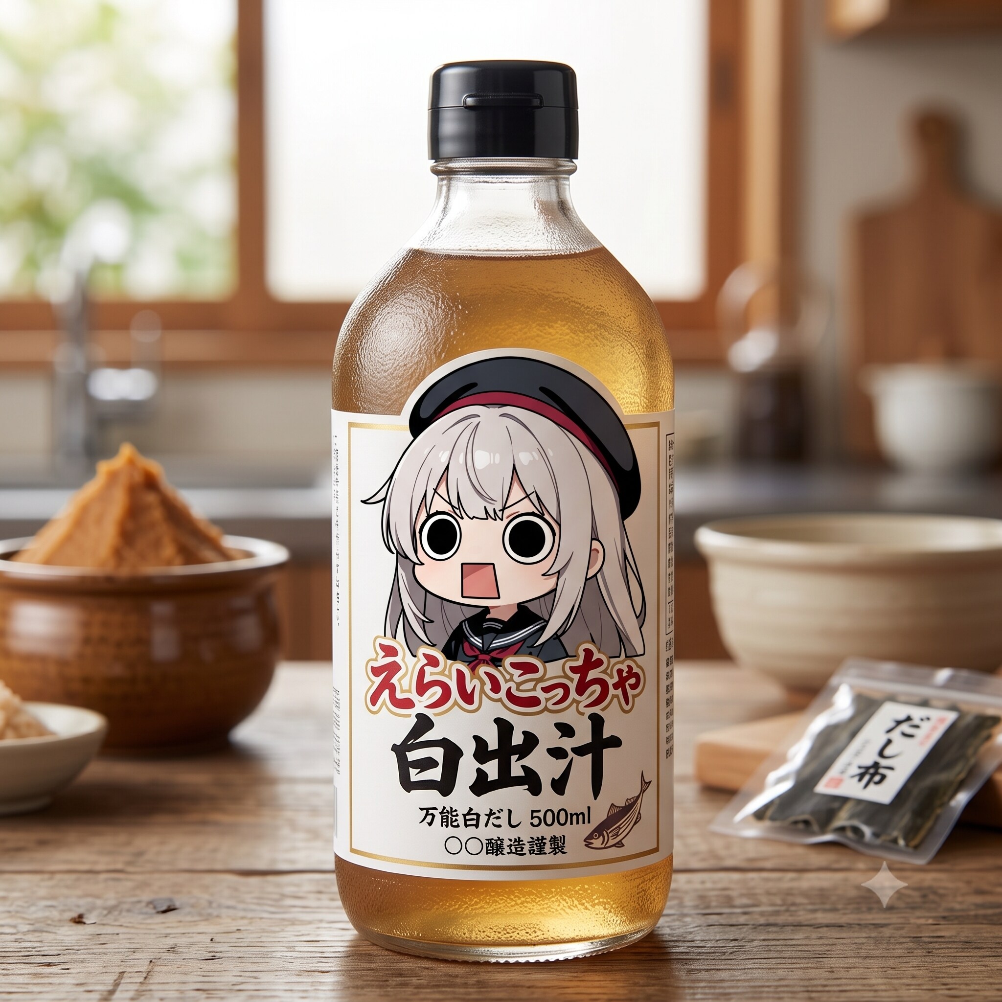えらいこっちゃ嬢印の白出汁