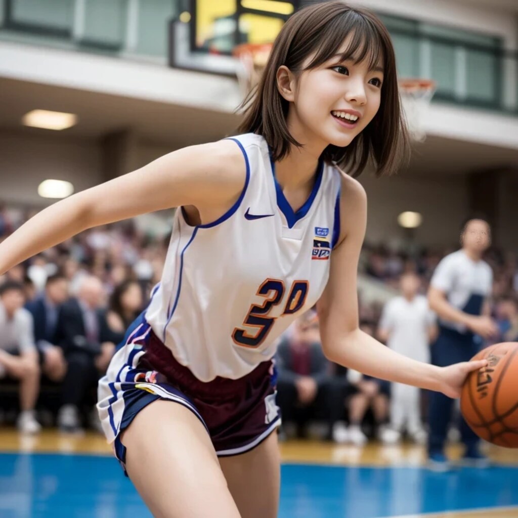 バスケ美女