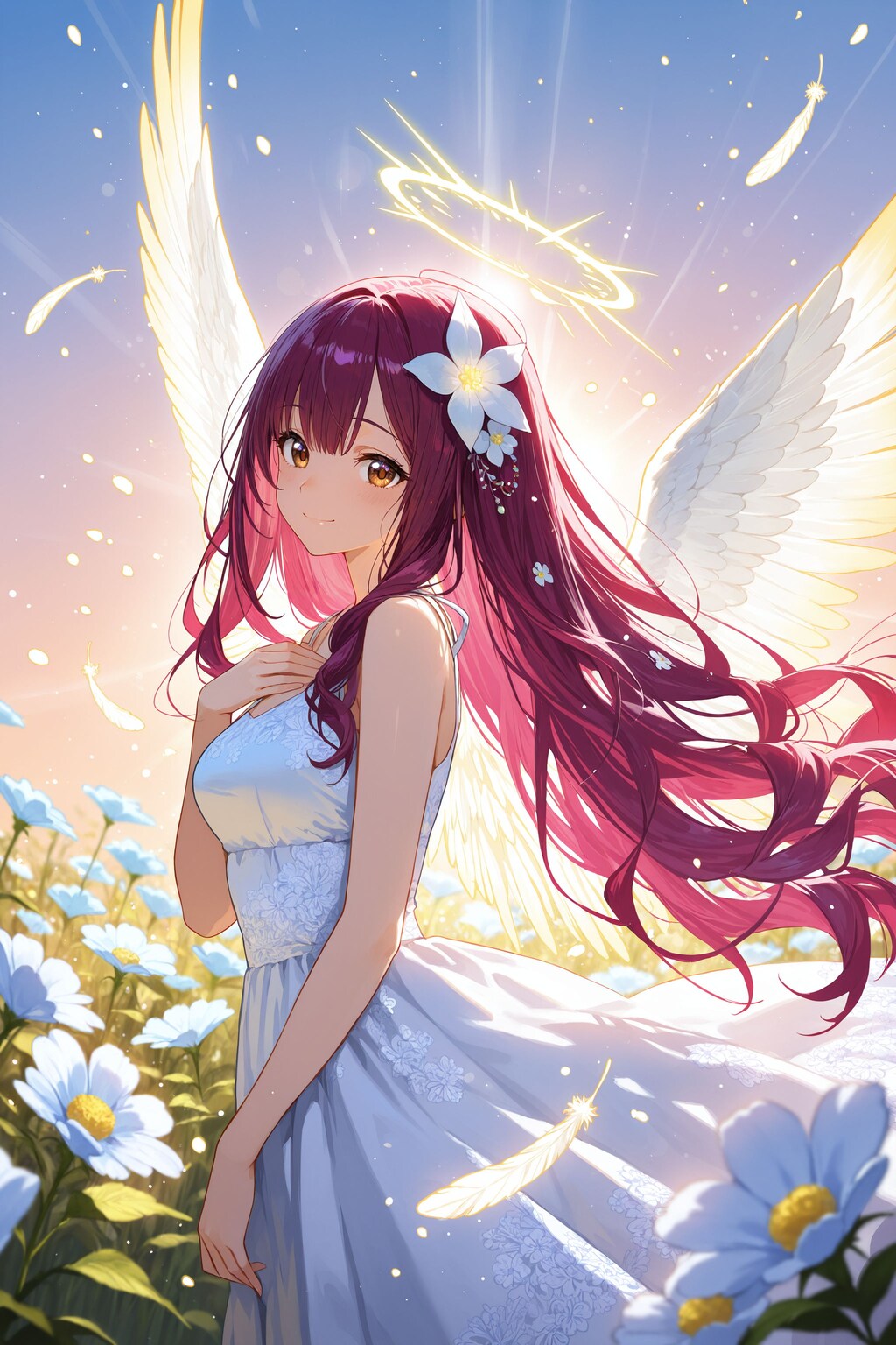 天使さん頑張ります