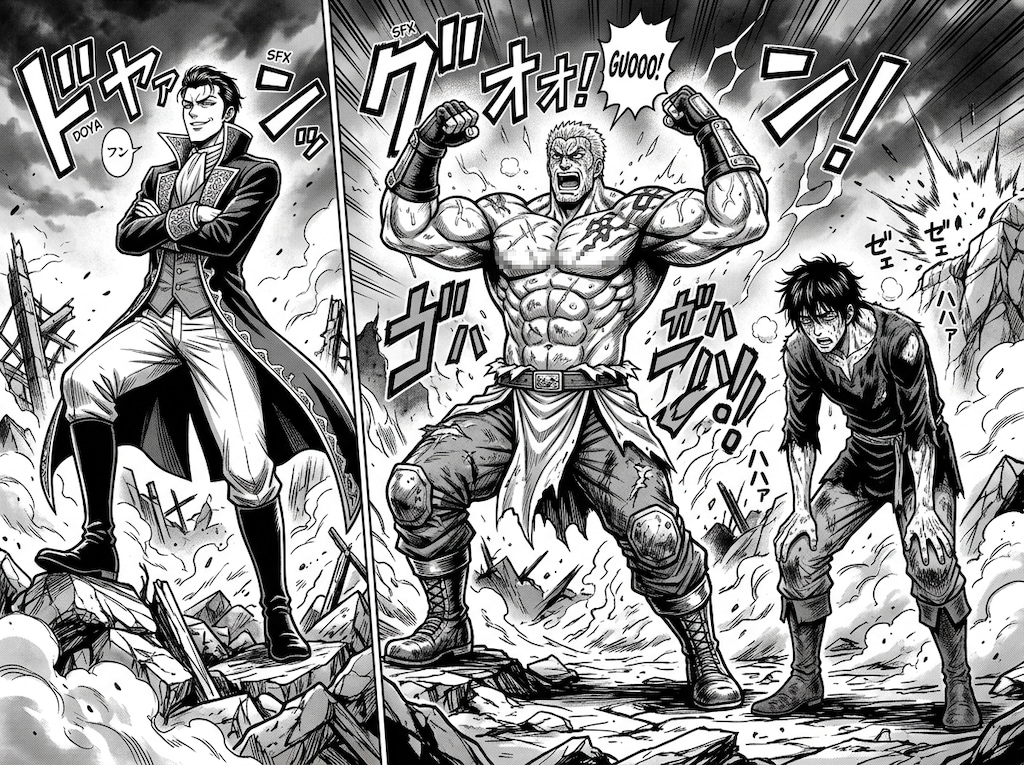 [がぞうどうぞ]えらそうなひと