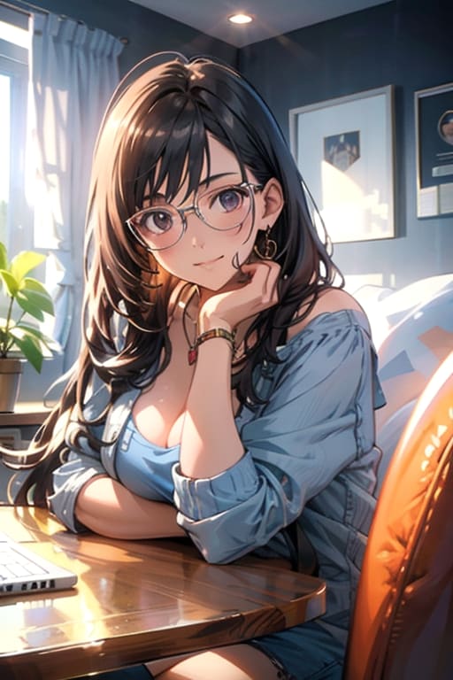 ３サングラスをかけた少女 | の人気AIイラスト・グラビア