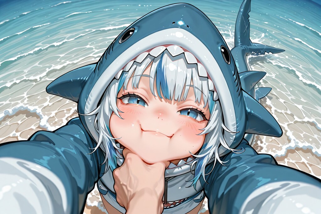 サメのきぐるみ（モデル: ECHIDNA）