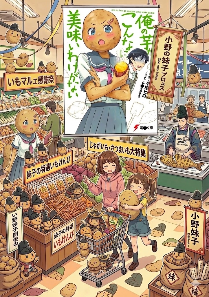 いもづくし | の人気AIイラスト・グラビア